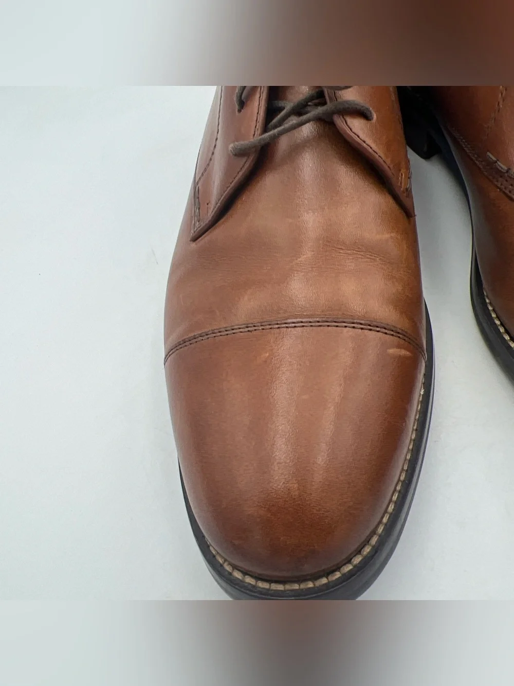 Cole Haan Lenox Hill Cap Leather Oxford Shoes Brown Men’s Size 8.5M